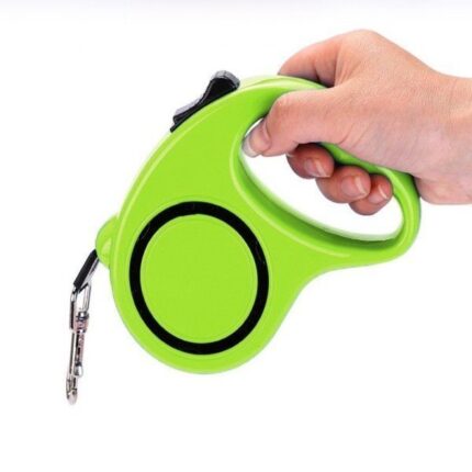 (연두색) 반려동물 자동 리드줄/산책 안전 리트랙터 가슴줄