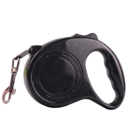 (검정색) 반려동물 자동 리드줄/산책 안전 리트랙터 가슴줄
