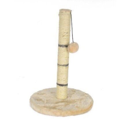 스크래처 기둥 / 원형 베이스 캣 타워 스크래칭 포스트